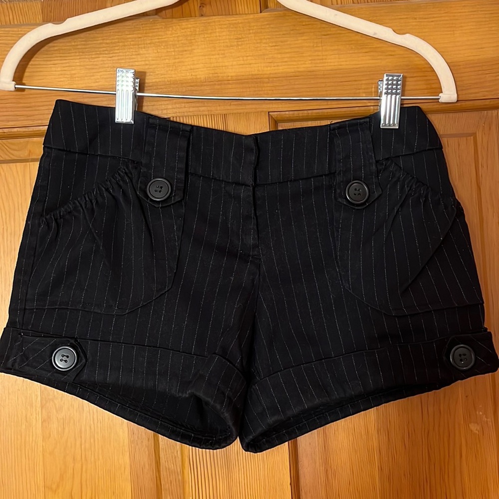 No Boundaries Black Shorts